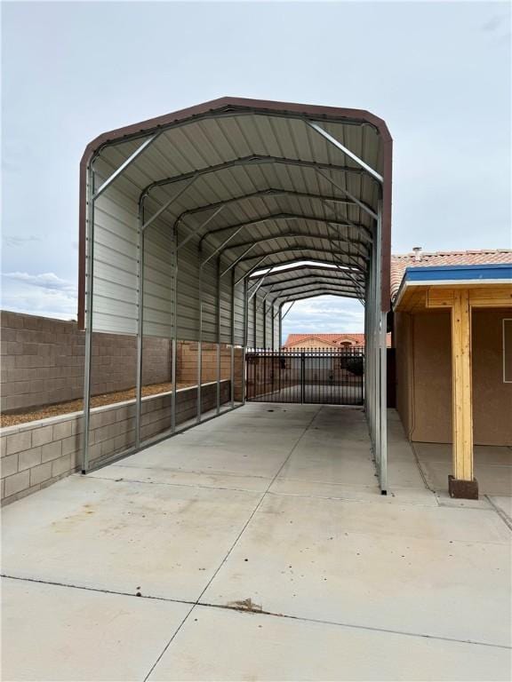 2023 E Sundance Dr, Fort Mohave, AZ 86426 - view of car parking with a detached carport and concrete driveway