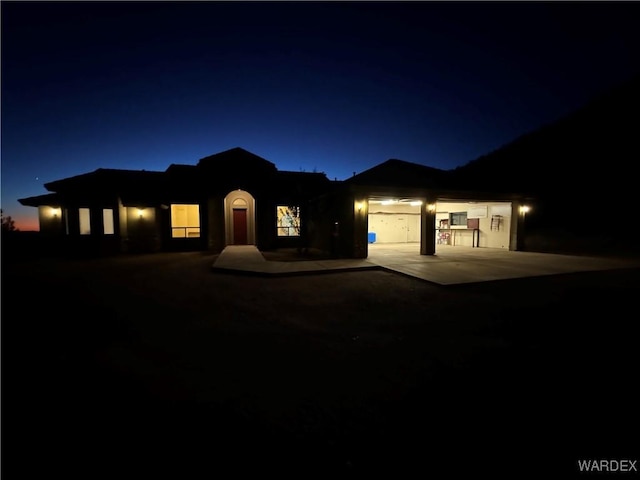 view of ranch-style home