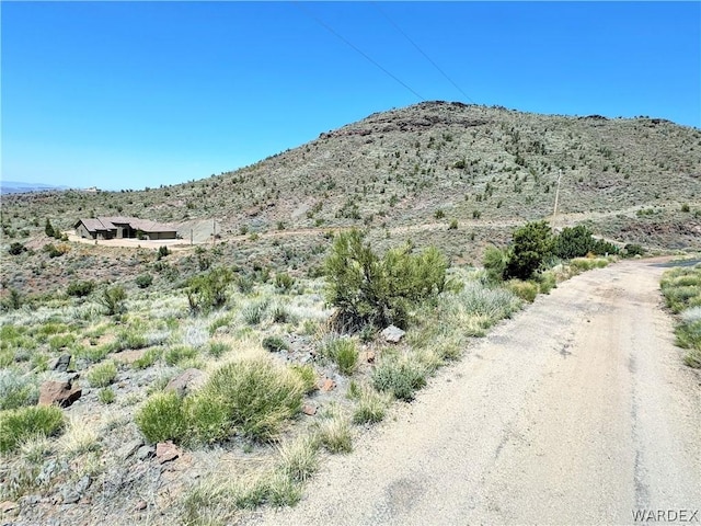 view of mountain feature