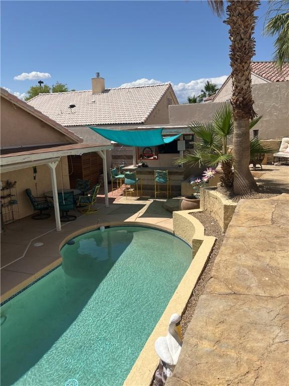 3454 Beale St, Bullhead City, AZ 86442 - swimming pool featuring a patio area