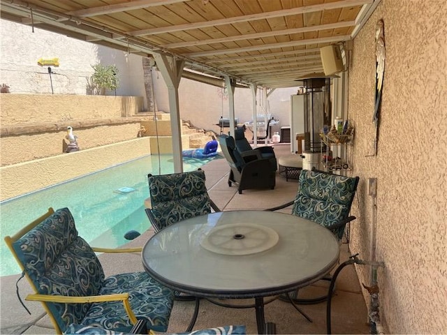 3454 Beale St, Bullhead City, AZ 86442 - view of patio / terrace featuring an outdoor pool