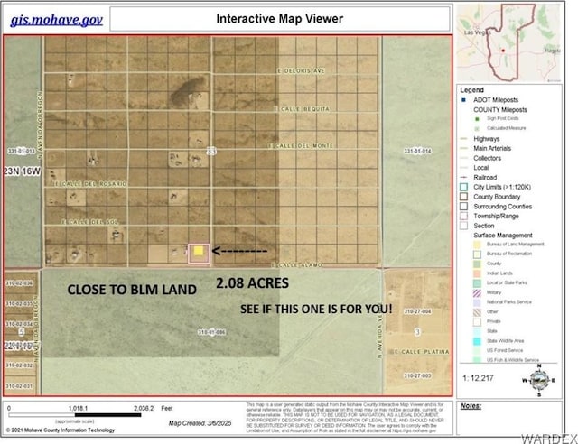 Listing photo 3 for LOT280 E Calle Alamo, Kingman AZ 86409