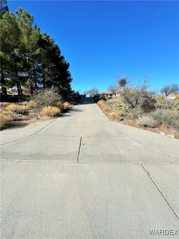 view of road