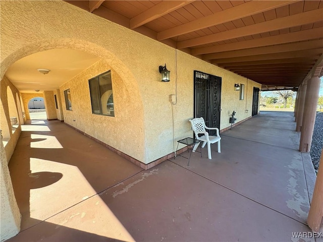 view of patio