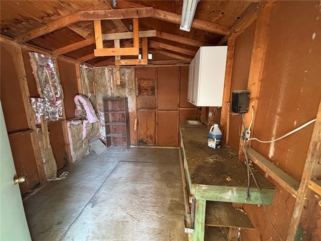 view of storage