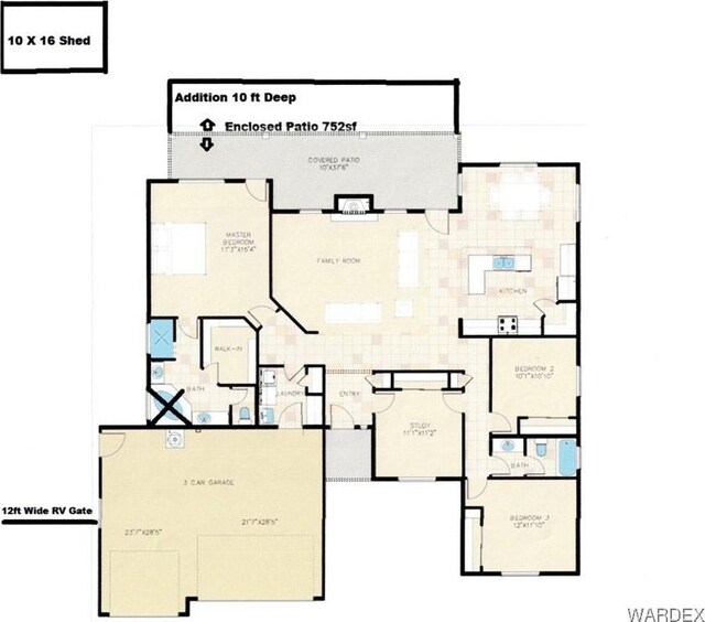 view of layout