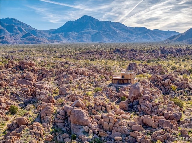 view of mountain feature