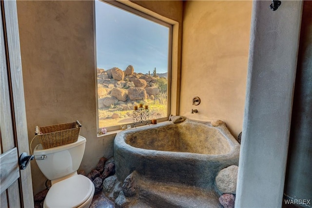 bathroom with toilet