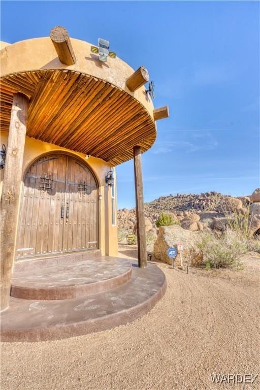 17445 S La Cienega Ranch Rd, Yucca, AZ 86438 - view of patio