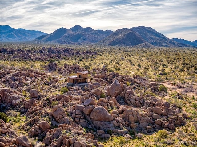 view of mountain feature