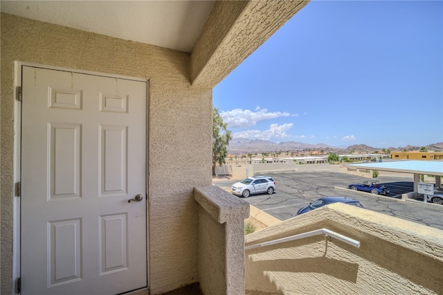 3408 Sunriver Rd Unit 207 B6, Bullhead City, AZ 86429 - balcony featuring a mountain view