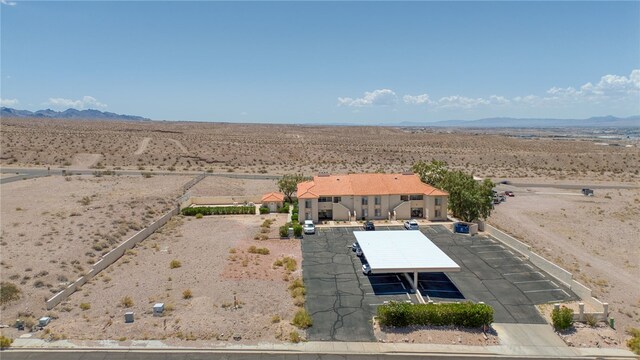 3408 Sunriver Rd Unit 207 B6, Bullhead City, AZ 86429 - aerial view of sparsely populated area featuring a desert landscape and a mountainous background