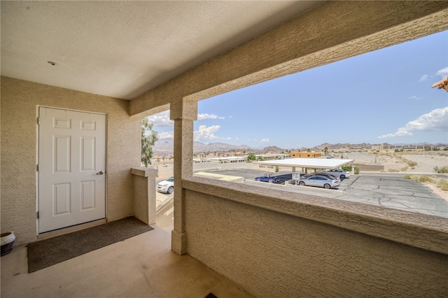 3408 Sunriver Rd Unit 207 B6, Bullhead City, AZ 86429 - balcony featuring a mountain view