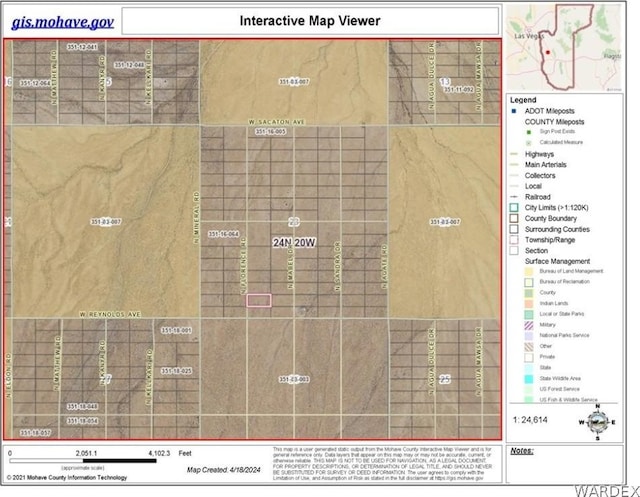 Listing photo 3 for 00LOT118 N Mabel Rd, Dolan Springs AZ 86441