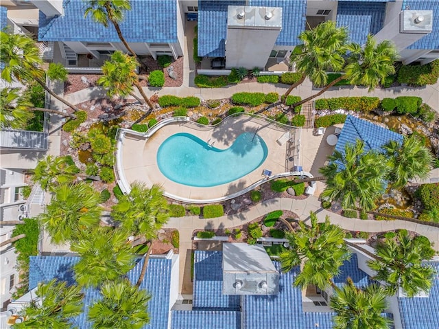 1800 Clubhouse Dr Unit D41, Bullhead City, AZ 86442 - aerial view of a pool area