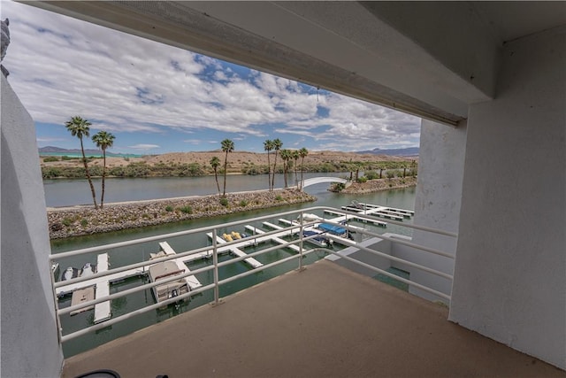 1800 Clubhouse Dr Unit D41, Bullhead City, AZ 86442 - balcony featuring a water view