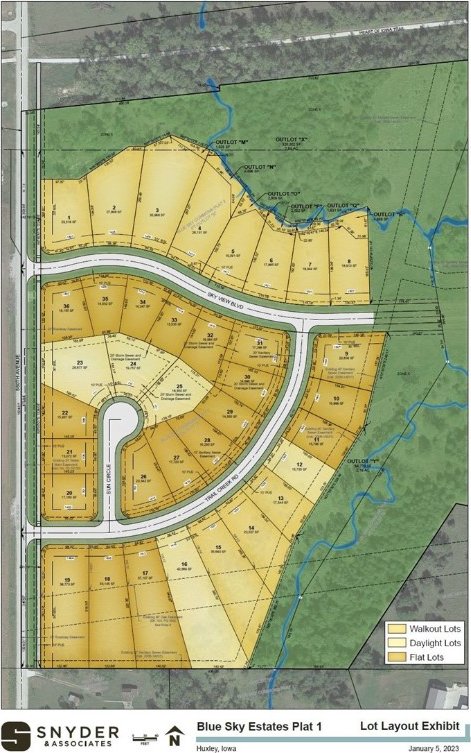 1414 Sky View Blvd, Huxley IA, 50124 land for sale