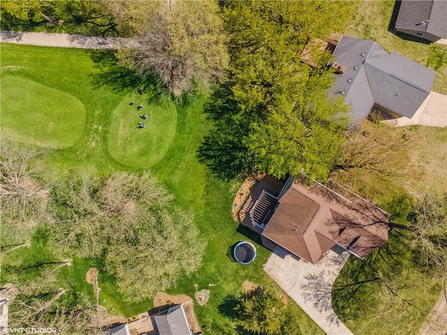 view of drone / aerial view