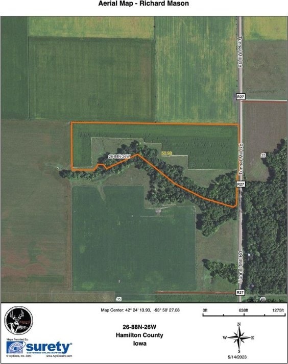 Listing photo 2 for 000 Tunnel Mill Rd, Webster City IA 50595