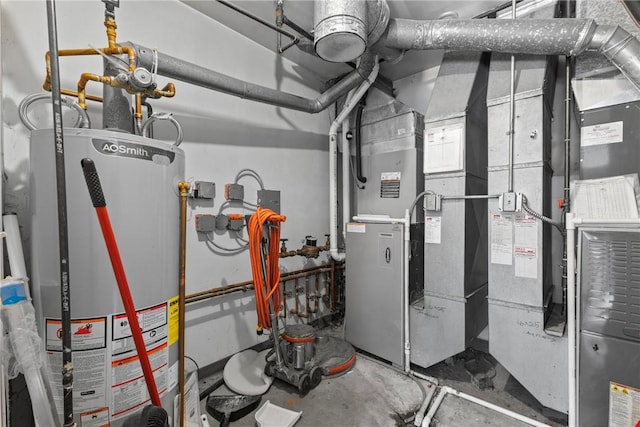 utilities with gas water heater
