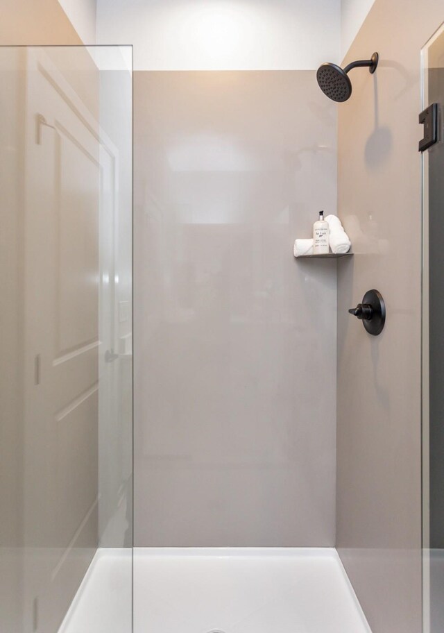 2720 Fleur Dr Unit 14, Des Moines, IA 50321 - bathroom with walk in shower