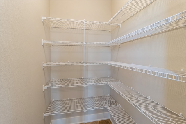 view of pantry