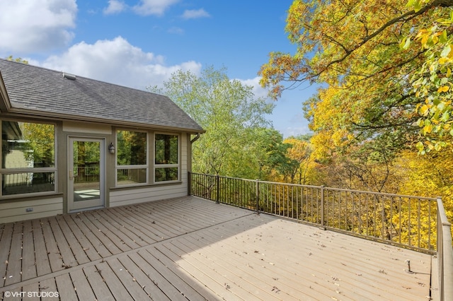 view of deck