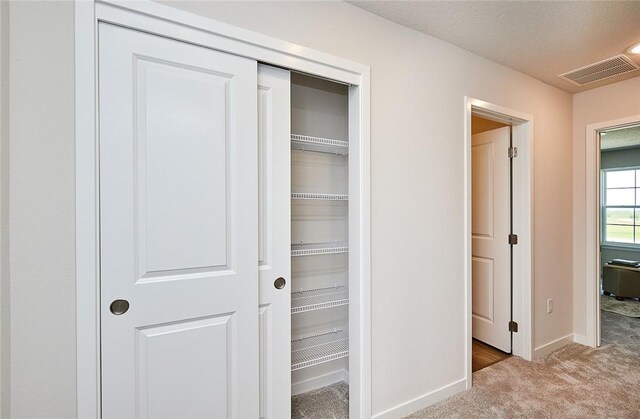 view of closet