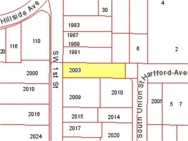 2003 SW 1st St, Des Moines IA, 50315 land for sale