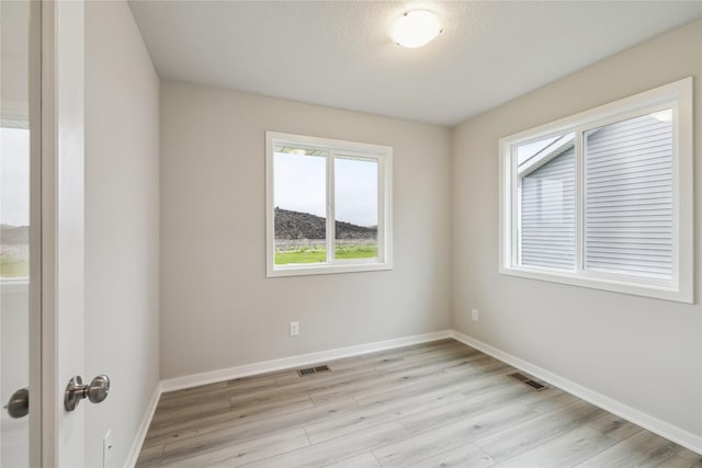 1355 Locust St, Waukee, IA 50263 - empty room with light wood-type flooring and baseboards
