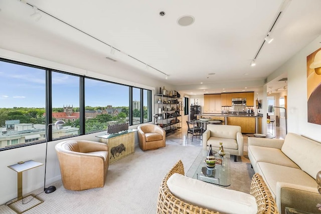 view of living room