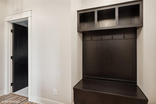 view of mudroom