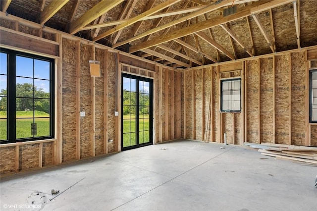 misc room featuring concrete flooring