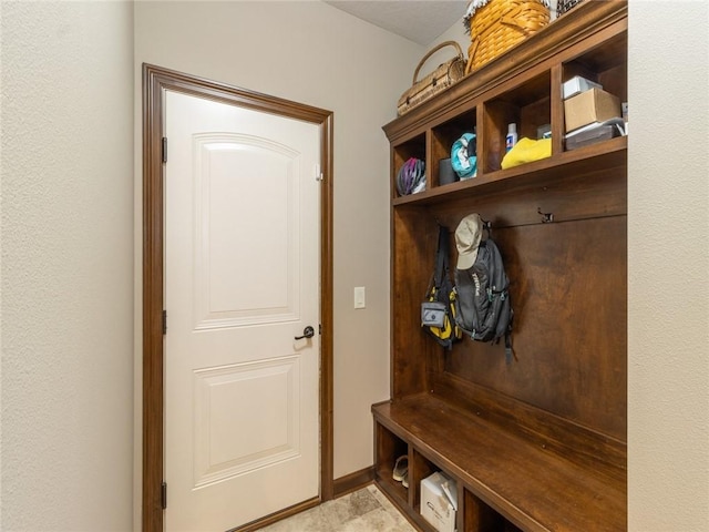 view of mudroom