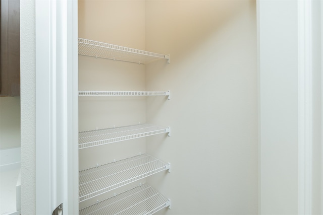 view of pantry