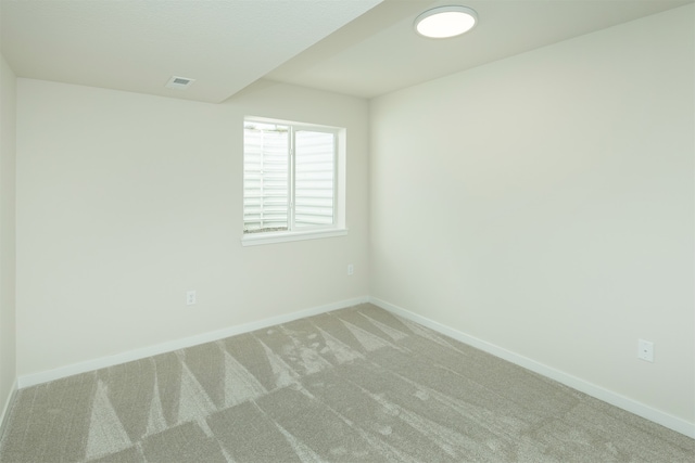 empty room featuring carpet