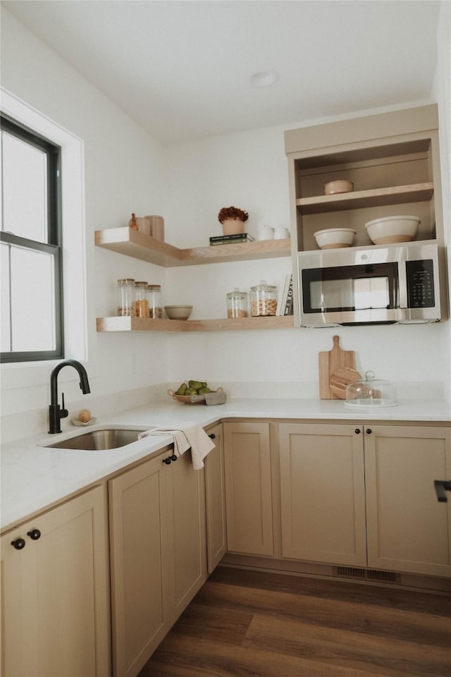 pantry with sink