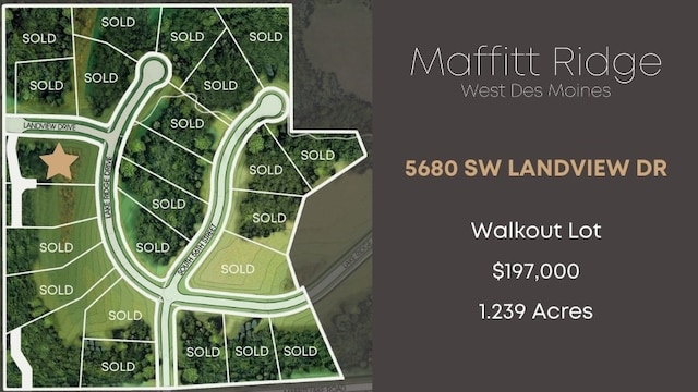 5680 SW Landview Dr, West Des Moines IA, 50265 land for sale