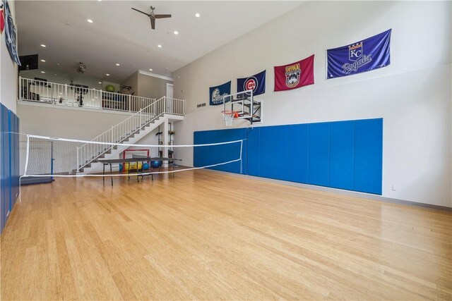 4701 150th St, Urbandale, IA 50323 - view of basketball court with basketball court