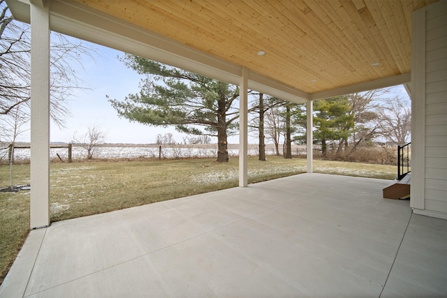 view of patio / terrace