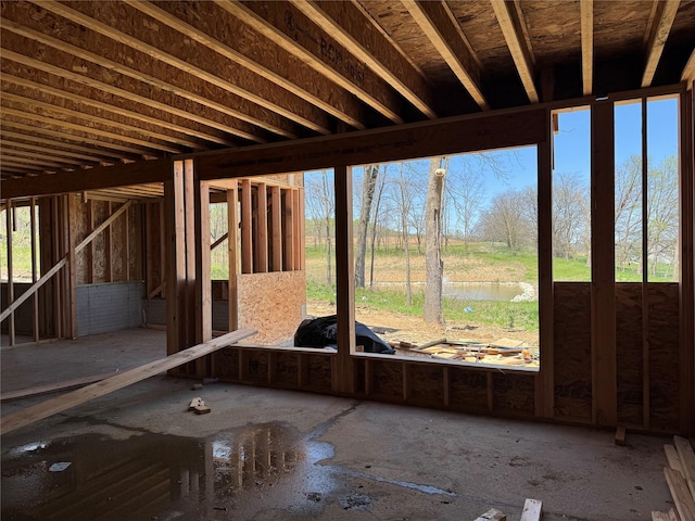 10321 Thorne Dr, West Des Moines, IA 50266 - misc room featuring a water view