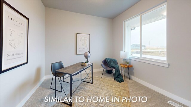 2231 Chan Dr, Adel, IA 50003 - carpeted office space with baseboards