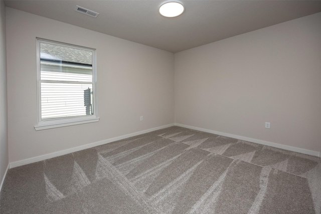 spare room with carpet floors