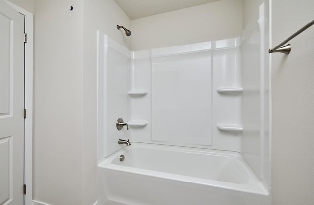 bathroom featuring bathtub / shower combination