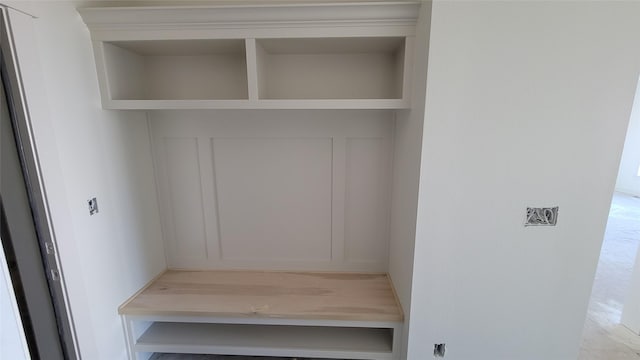 view of mudroom