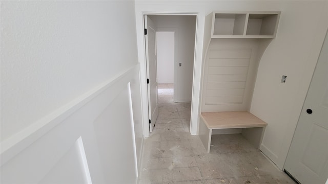 view of mudroom