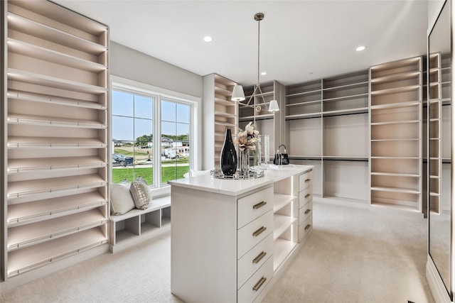 18252 Valleyview Cir, Clive, IA 50325 - spacious closet featuring light colored carpet