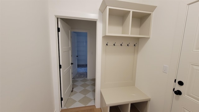 view of mudroom