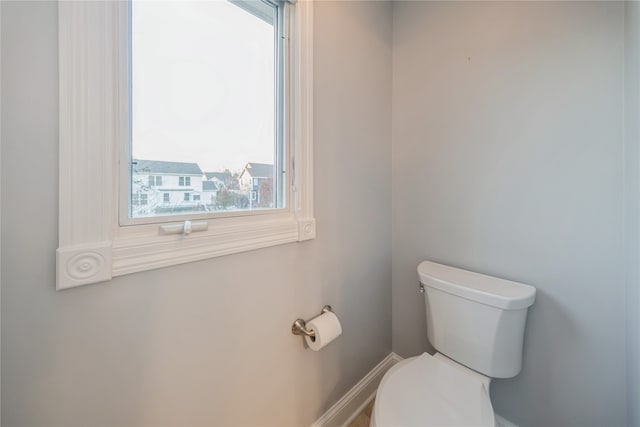 bathroom with toilet