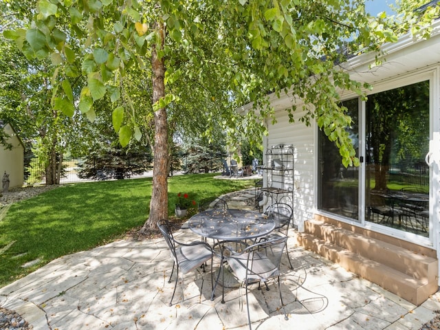 view of patio